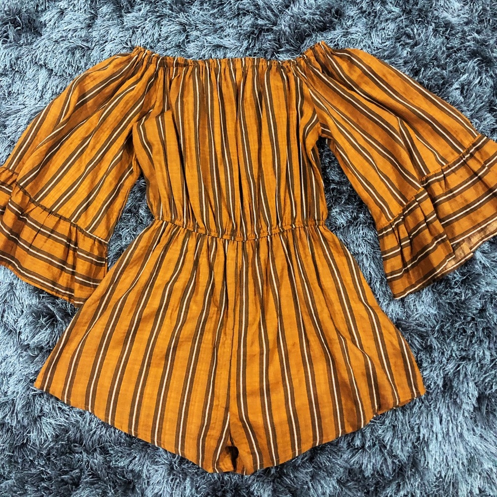 Striped Romper — From Dear Hannah